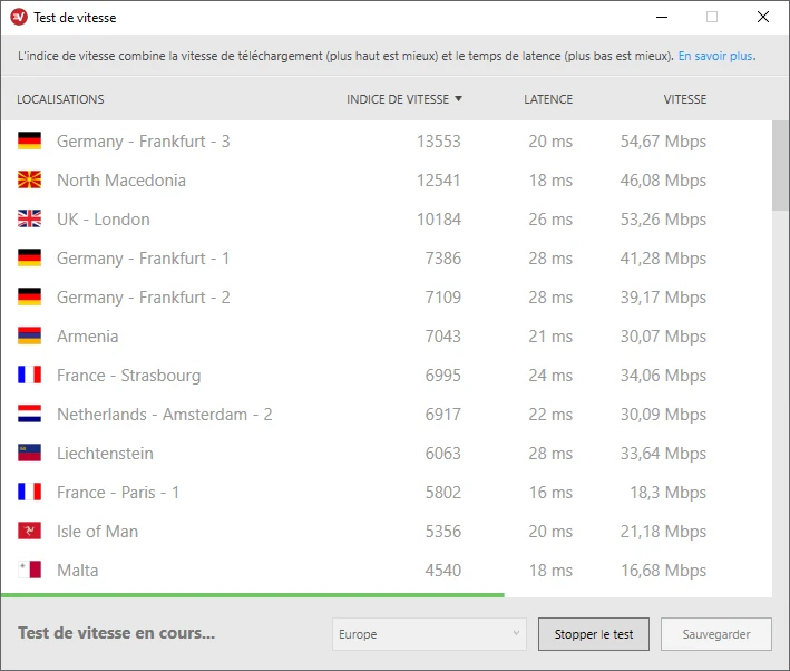 Пользовательский интерфейс ExpressVPN