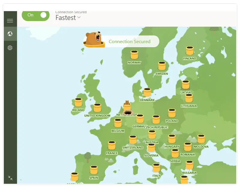 Программа TunnelBear