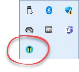 LanternVPN в системном трее Windows