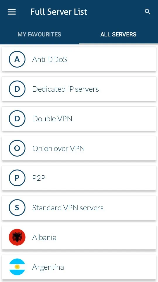 NordVPN на Android