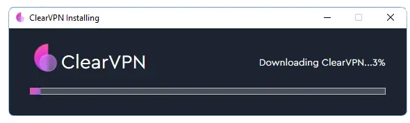 Установка ClearVPN